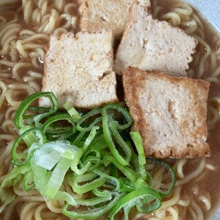 厚揚げ入りラーメン